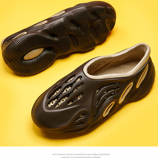 Sandalias de Playa para Parejas - Cómodas Transpirables Bicolor con Suela Blanda - Image 12