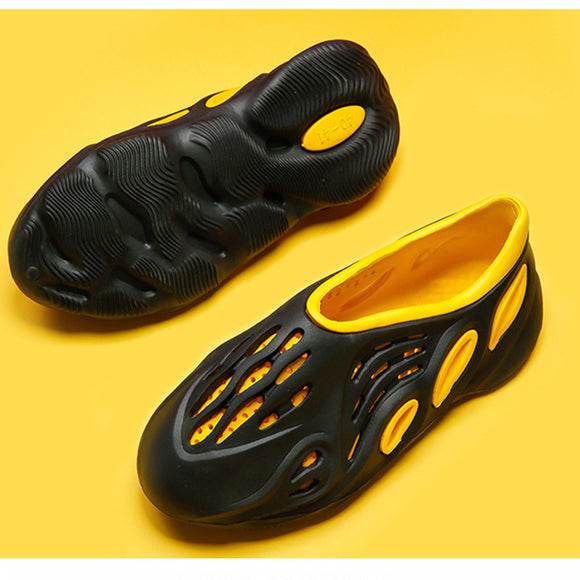 Sandalias de Playa para Parejas - Cómodas Transpirables Bicolor con Suela Blanda