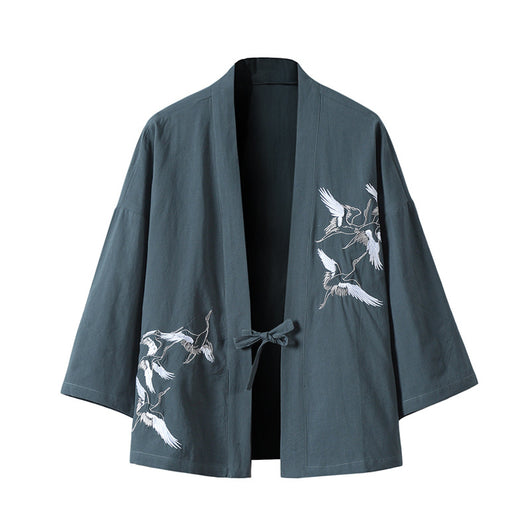 Kimono Urbano Hip Hop - Chaqueta Streetwear de Estilo Tradicional - Image 4