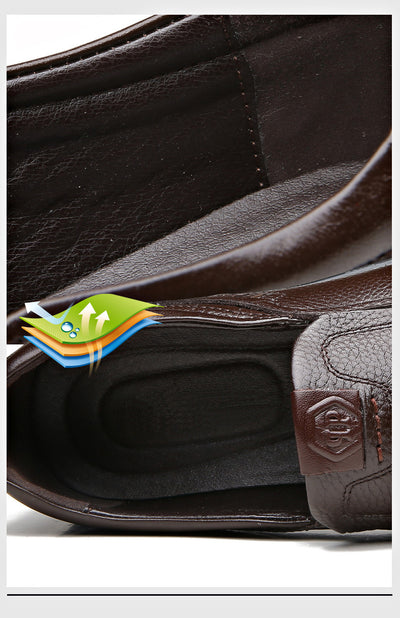 Zapatos Casuales Británicos Transpirables de Diseño Moderno - Image 5