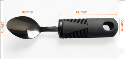 Juego de 4 Piezas de Cubiertos Adaptativos para Rehabilitación y Alimentación - Image 2