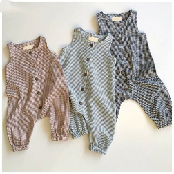 Pijama Enterizo para Bebé y Niño - Romper Suave y Cómodo
