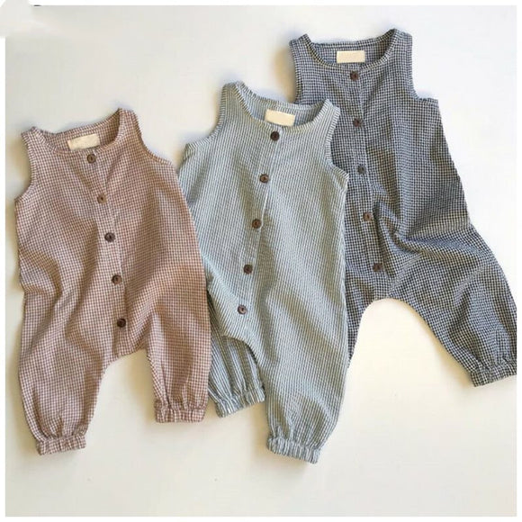 Pijama Enterizo para Bebé y Niño - Romper Suave y Cómodo
