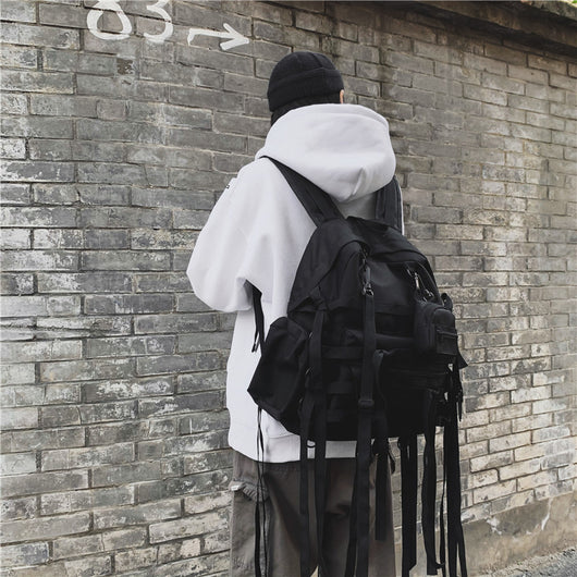 Mochila de Gran Capacidad Estilo Coreano Versátil - Image 10