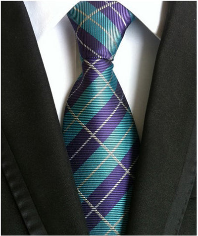 Corbata Ejecutiva para Hombre 8cm Estilo Británico Formal - Image 46