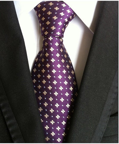 Corbata Ejecutiva para Hombre 8cm Estilo Británico Formal - Image 49