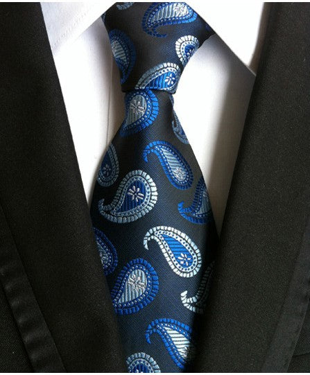 Corbata Ejecutiva para Hombre 8cm Estilo Británico Formal - Image 85