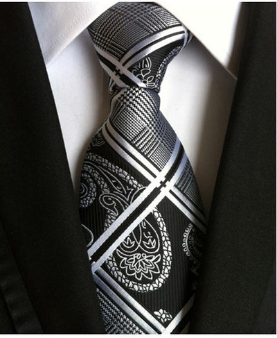 Corbata Ejecutiva para Hombre 8cm Estilo Británico Formal - Image 9