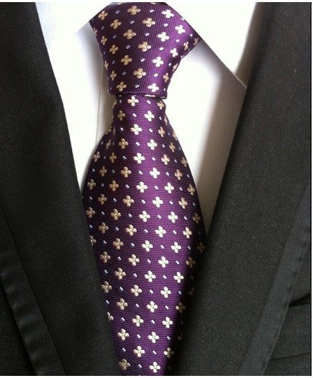 Corbata Ejecutiva para Hombre 8cm Estilo Británico Formal - Image 13