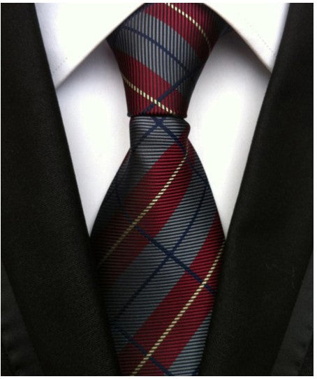 Corbata Ejecutiva para Hombre 8cm Estilo Británico Formal - Image 18