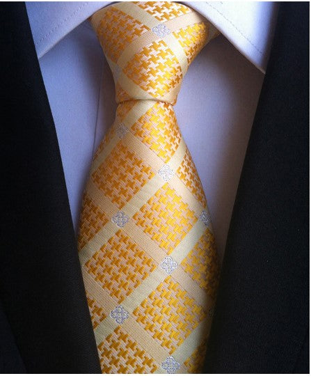 Corbata Ejecutiva para Hombre 8cm Estilo Británico Formal - Image 38