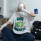 Playera Estampada Cuello Redondo Manga Corta para Estudiantes