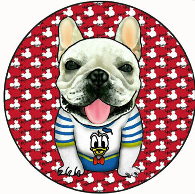 Tapete Redondo para Mascotas Diseño Infantil Antideslizante Uso Todo Clima - Image 5