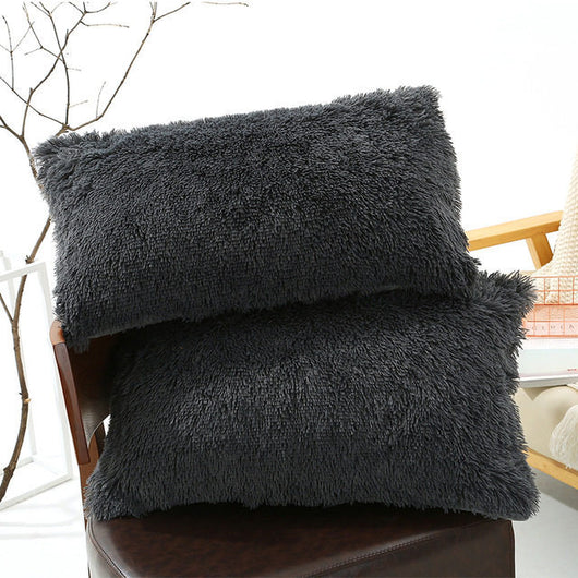 Funda de Almohada Térmica Esponjosa para Invierno - Image 19