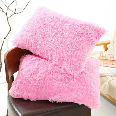 Funda de Almohada Térmica Esponjosa para Invierno - Image 26