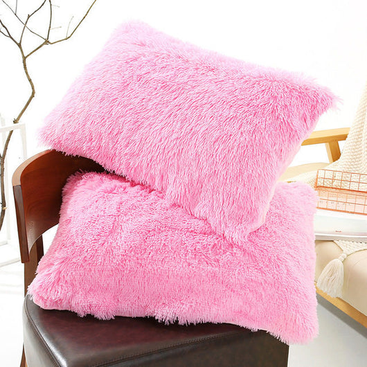 Funda de Almohada Térmica Esponjosa para Invierno - Image 26