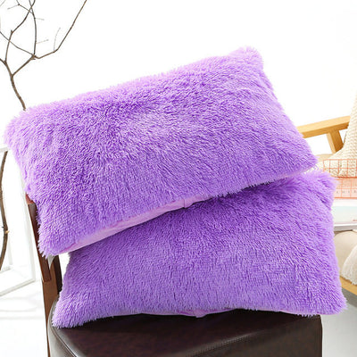 Funda de Almohada Térmica Esponjosa para Invierno - Image 32