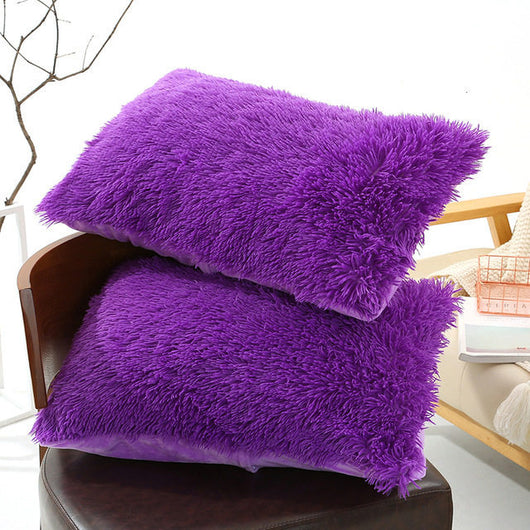 Funda de Almohada Térmica Esponjosa para Invierno - Image 14