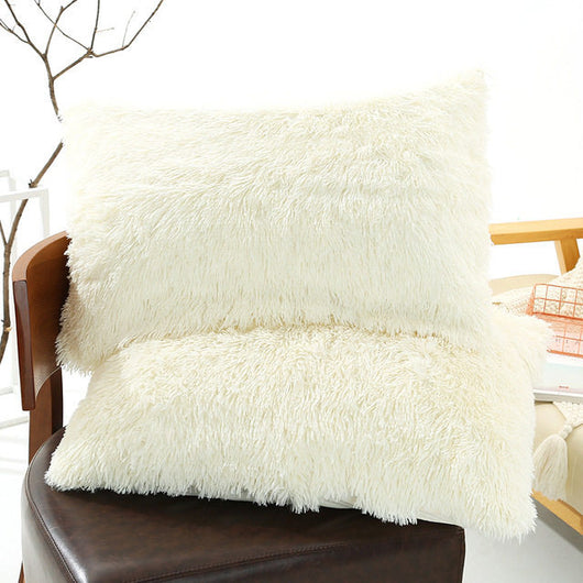Funda de Almohada Térmica Esponjosa para Invierno