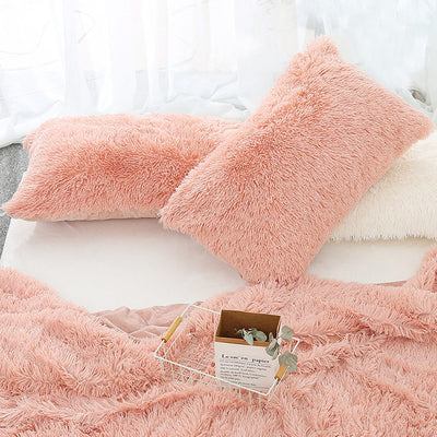 Funda de Almohada Térmica Esponjosa para Invierno - Image 13