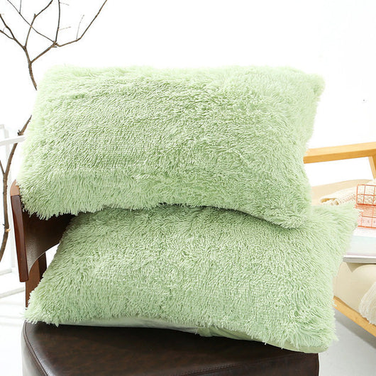 Funda de Almohada Térmica Esponjosa para Invierno - Image 8