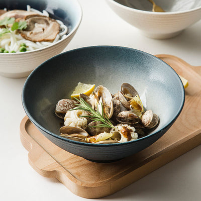Tazón de Cerámica Estilo Europeo para Ramen y Fideos con Carne - Image 10