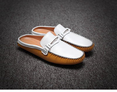 Pantuflas de Cuero para Hombre - Diseño Moderno con Soporte - Image 16