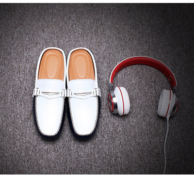 Pantuflas de Cuero para Hombre - Diseño Moderno con Soporte - Image 7