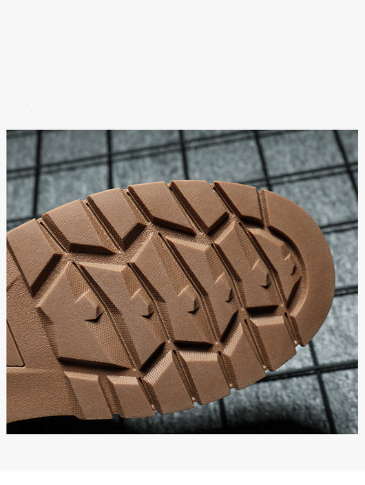 Botas Militares de Cuero para Hombre - Estilo Británico Clásico - Image 10