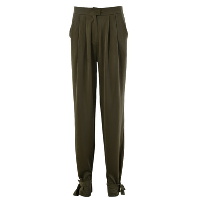 Pantalones Talle Alto con Cordones de Encaje para Mujer - Image 6