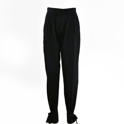 Pantalones Talle Alto con Cordones de Encaje para Mujer - Image 5