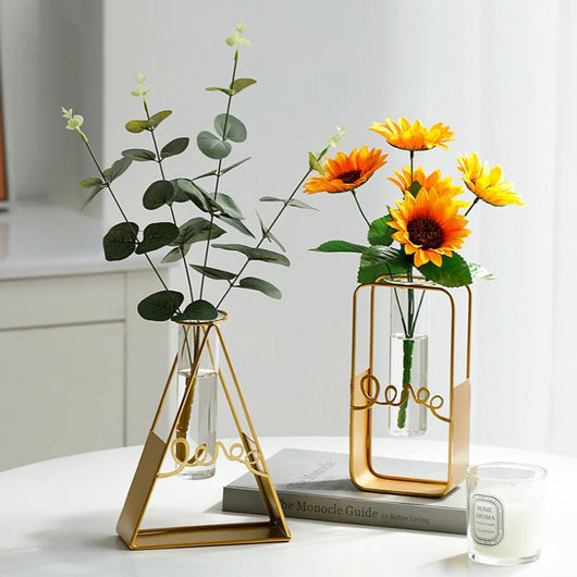 Florero Pequeño con Flores Secas para Decoración de Sala - Image 32