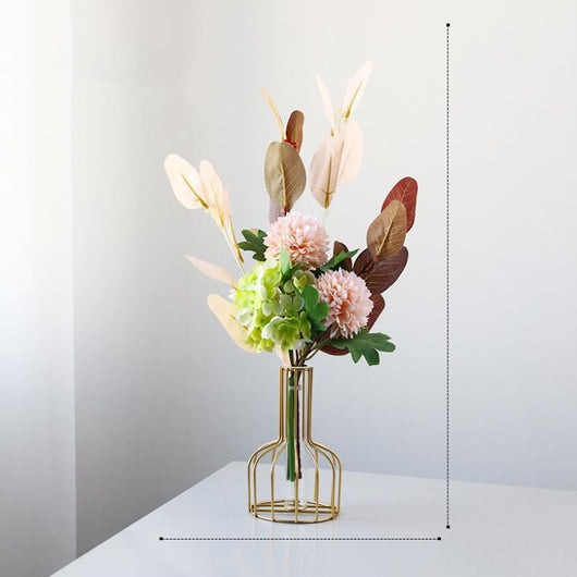 Florero Pequeño con Flores Secas para Decoración de Sala - Image 34