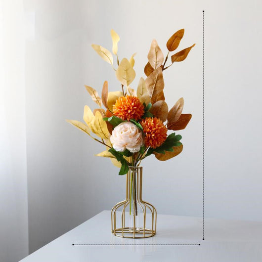 Florero Pequeño con Flores Secas para Decoración de Sala - Image 39