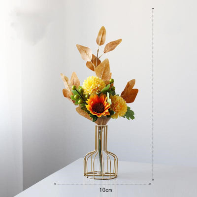 Florero Pequeño con Flores Secas para Decoración de Sala - Image 5