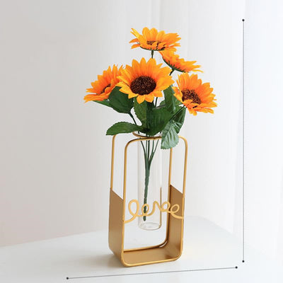 Florero Pequeño con Flores Secas para Decoración de Sala - Image 21