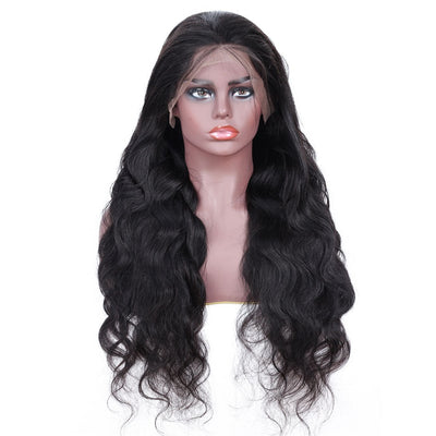 Peluca de Cabello Humano con Encaje Frontal 13x4 Ondas Corporales - Image 6