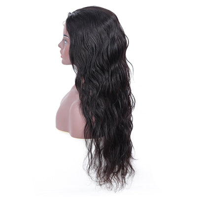 Peluca de Cabello Humano con Encaje Frontal 13x4 Ondas Corporales - Image 7