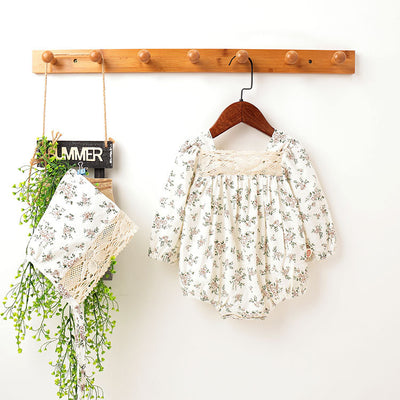 Blusa Infantil Floral de Manga Corta para Bebé - Image 2