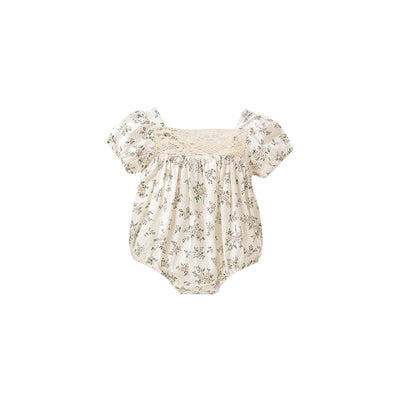 Blusa Infantil Floral de Manga Corta para Bebé - Image 3