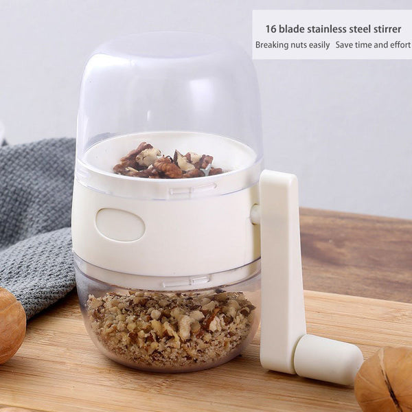 Moledor Manual Multifuncional para Frutos Secos, Ajo y Alimentos