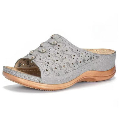 Pantuflas y Sandalias Mujer Suela Gruesa Talla Grande Cómodas - Image 12