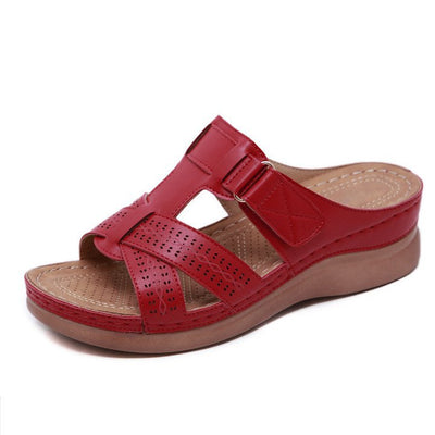 Sandalias Cómodas de Color Sólido para Mujer - Tallas Grandes 35-43 - Image 26