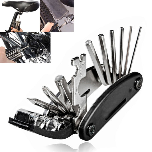 Llave Inglesa Portátil Multiherramienta para Bicicleta con Destornillador - Image 2