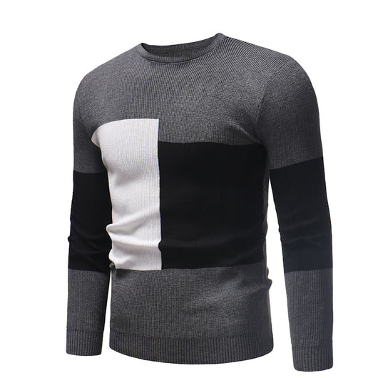 Blusa Básica de Capas con Combinación de Colores - Cómoda y Versátil