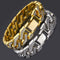 Pulsera Cubana de Diamantes para Hombre - Estilo Hip Hop Geométrico Brillante