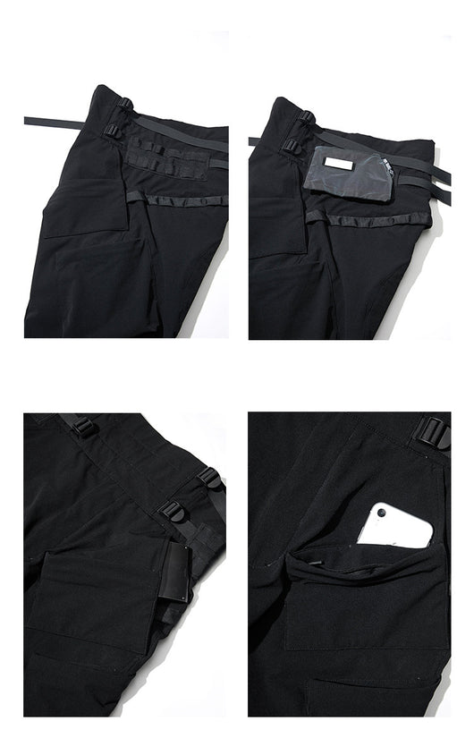 Pantalones Funcionales Overol Hombre Otoño Invierno - Diseño Casual Moderno - Image 11