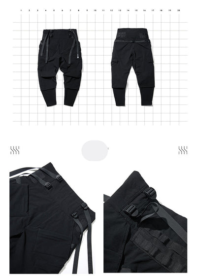 Pantalones Funcionales Overol Hombre Otoño Invierno - Diseño Casual Moderno - Image 14