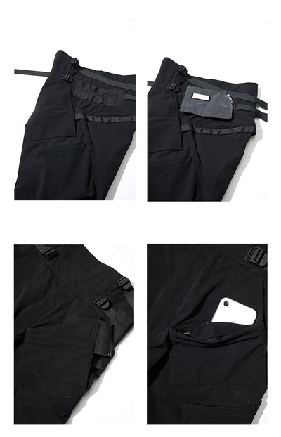 Pantalones Funcionales Overol Hombre Otoño Invierno - Diseño Casual Moderno - Image 9