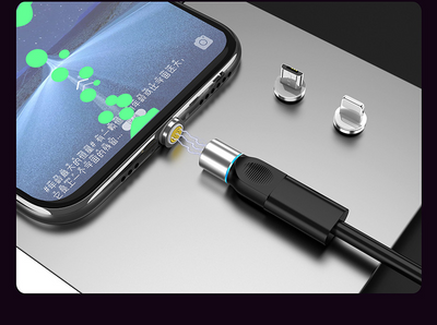 Adaptador Magnético 3 en 1 Carga Rápida 3A USB-C - Image 9
